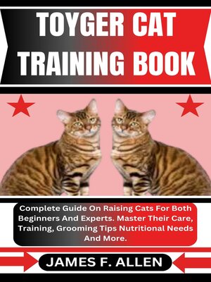 cover image of TOYGER CAT TRAINING BOOK